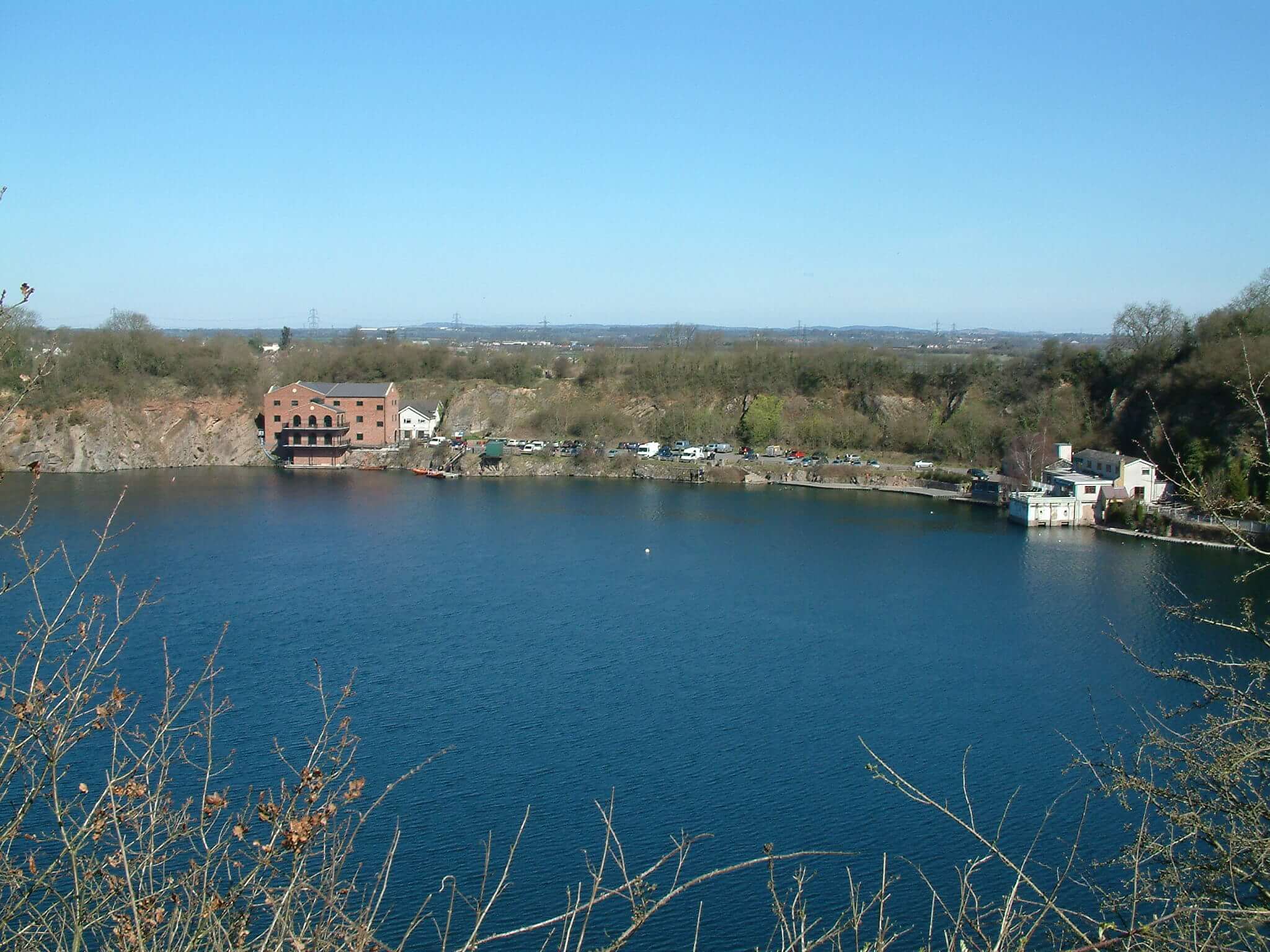 Stoney Cove is a large flooded quarry which is a popular inland scuba diving site, located between Stoney Stanton and Sapcote in Leicestershire, England